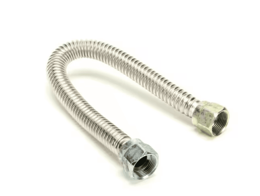 Pitco 60128008 Flex Tubing with Fittings, 15.5", Non Gas