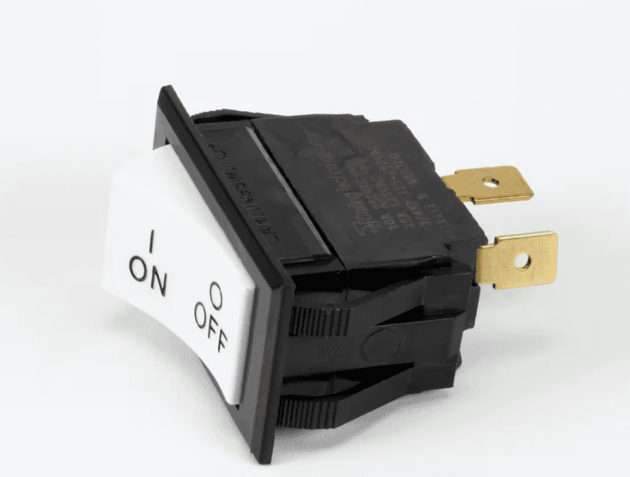 Pitco PP10995 Switch, On/Off, Rocker, PST, White with Black Body